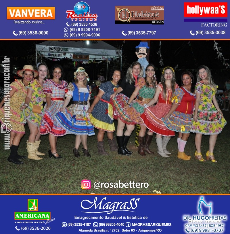 VAMOS LEMBRAR? Arraiá da Maçonaria em Ariquemes