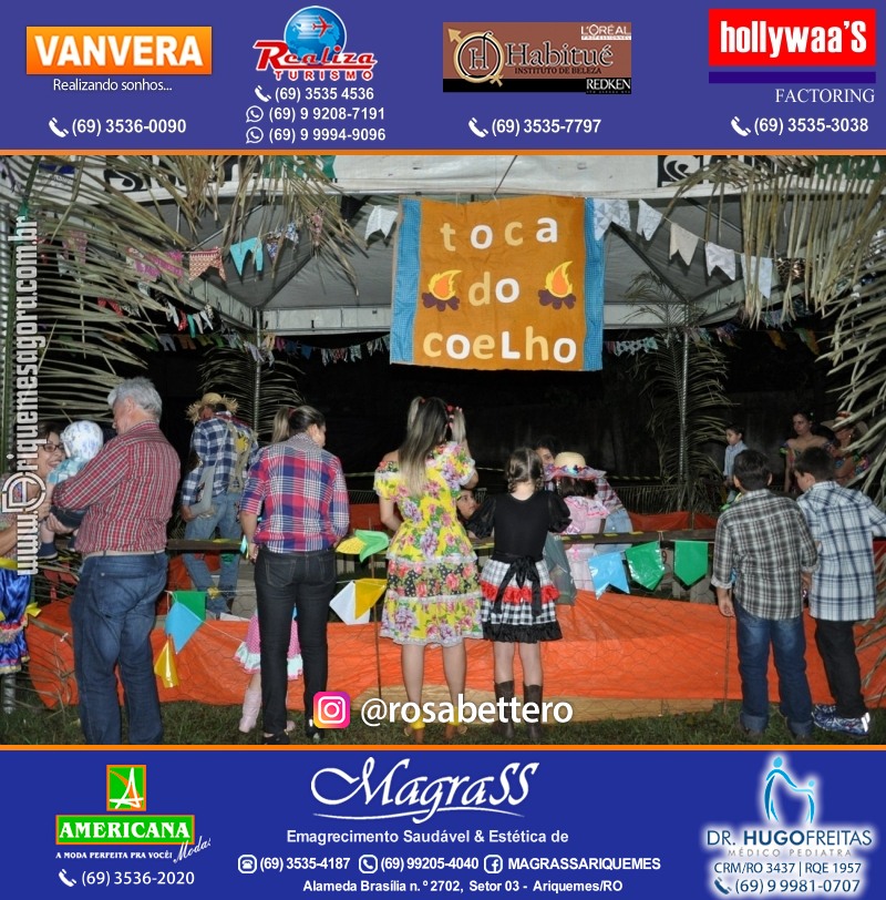 VAMOS LEMBRAR? Arraiá da Maçonaria em Ariquemes