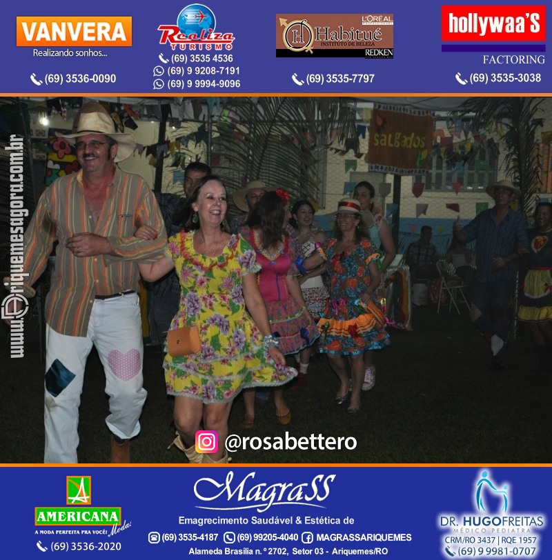 VAMOS LEMBRAR? Arraiá da Maçonaria em Ariquemes