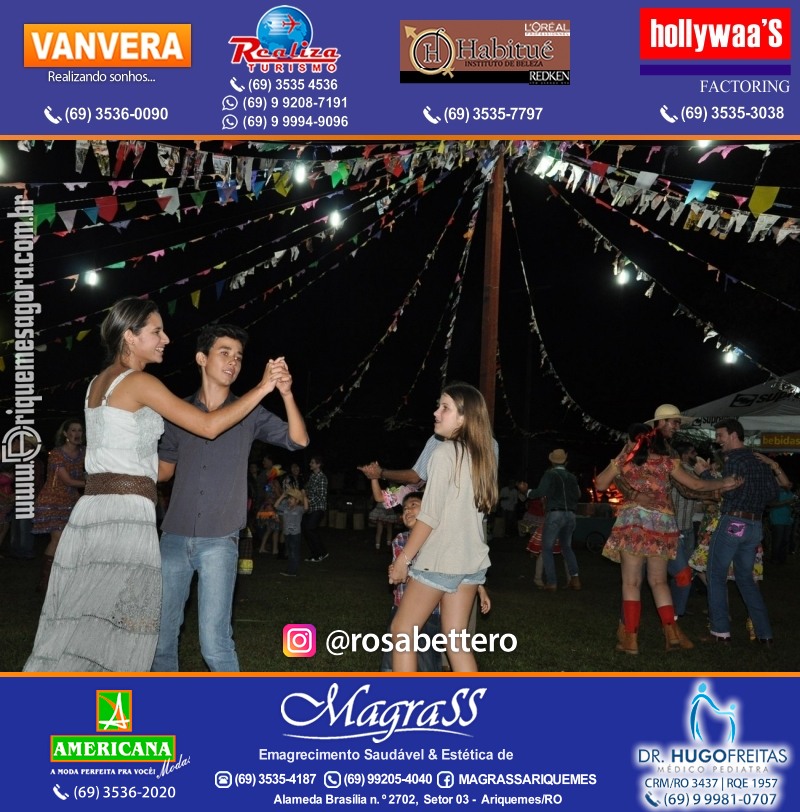 VAMOS LEMBRAR? Arraiá da Maçonaria em Ariquemes