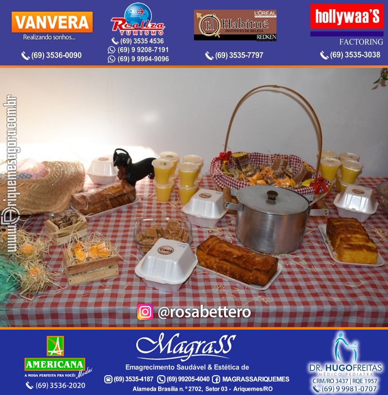 Arraiá com café da manhã do Arquiteto Henrique Santana