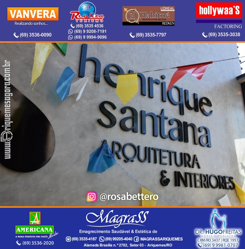 Arraiá com café da manhã do Arquiteto Henrique Santana