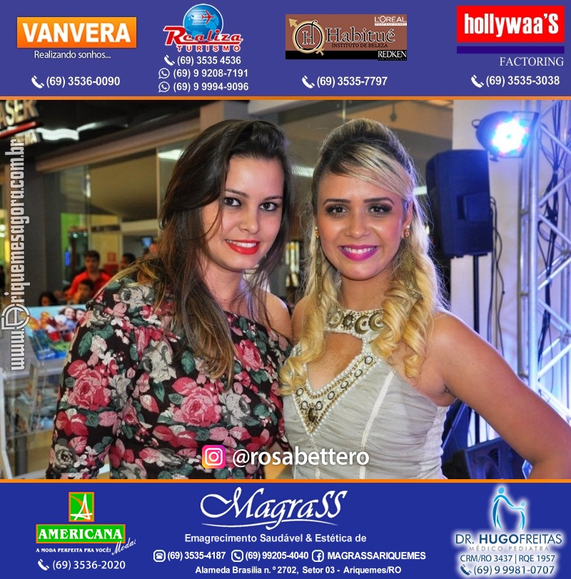 VAMOS LEMBRAR? Show com Angélica Kerr no IG Shopping em Ariquemes