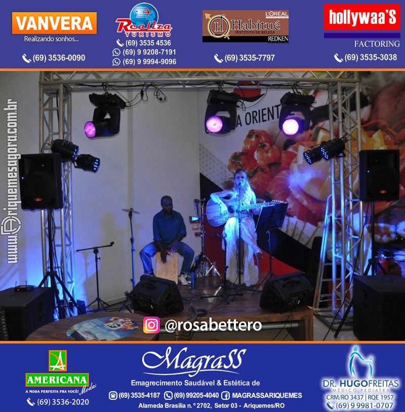 VAMOS LEMBRAR? Show com Angélica Kerr no IG Shopping em Ariquemes