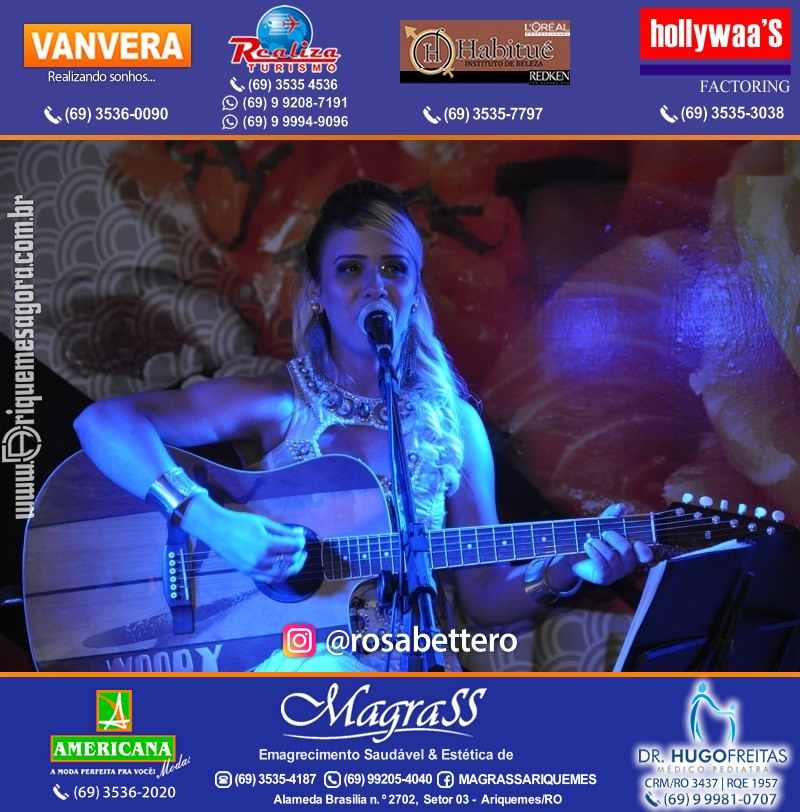 VAMOS LEMBRAR? Show com Angélica Kerr no IG Shopping em Ariquemes