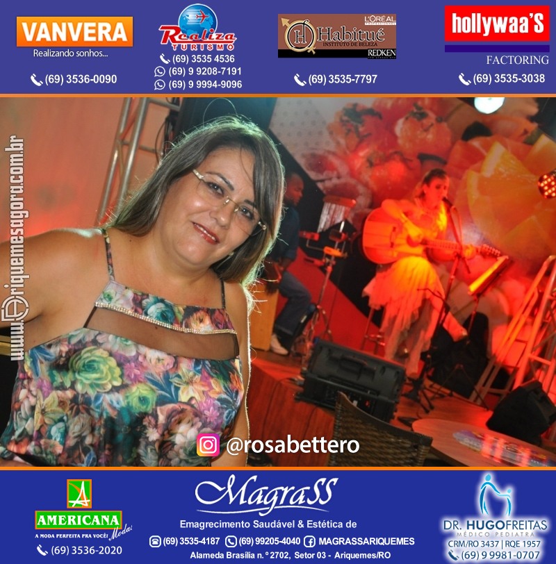 VAMOS LEMBRAR? Show com Angélica Kerr no IG Shopping em Ariquemes