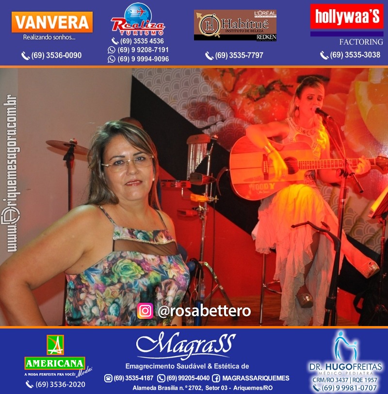 VAMOS LEMBRAR? Show com Angélica Kerr no IG Shopping em Ariquemes