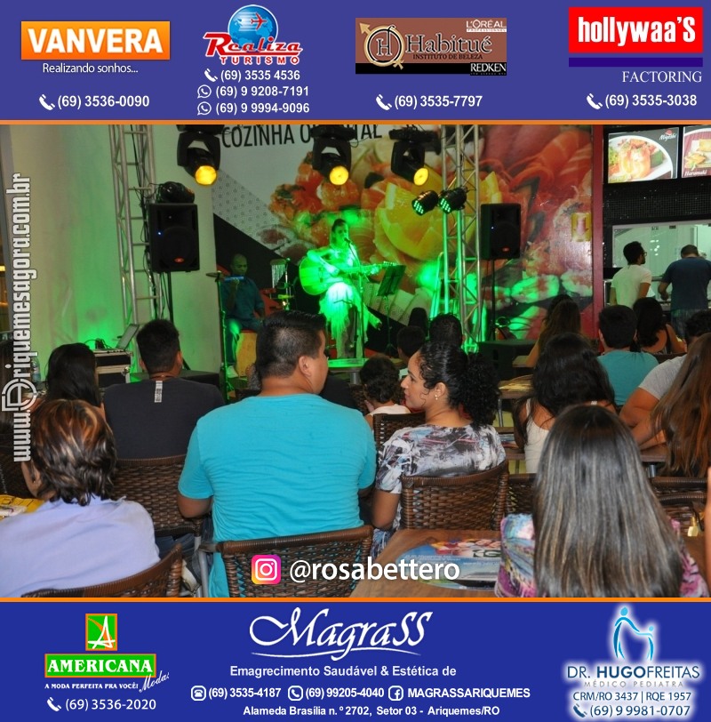 VAMOS LEMBRAR? Show com Angélica Kerr no IG Shopping em Ariquemes