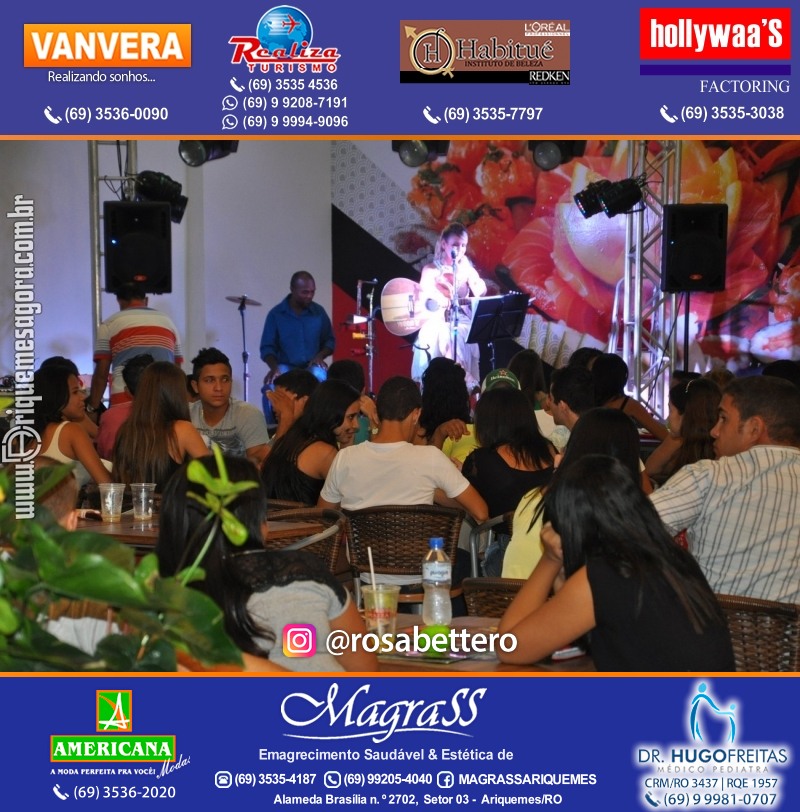 VAMOS LEMBRAR? Show com Angélica Kerr no IG Shopping em Ariquemes