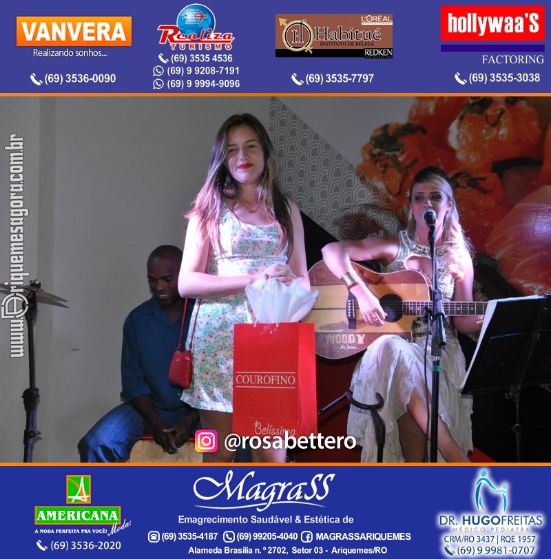 VAMOS LEMBRAR? Show com Angélica Kerr no IG Shopping em Ariquemes