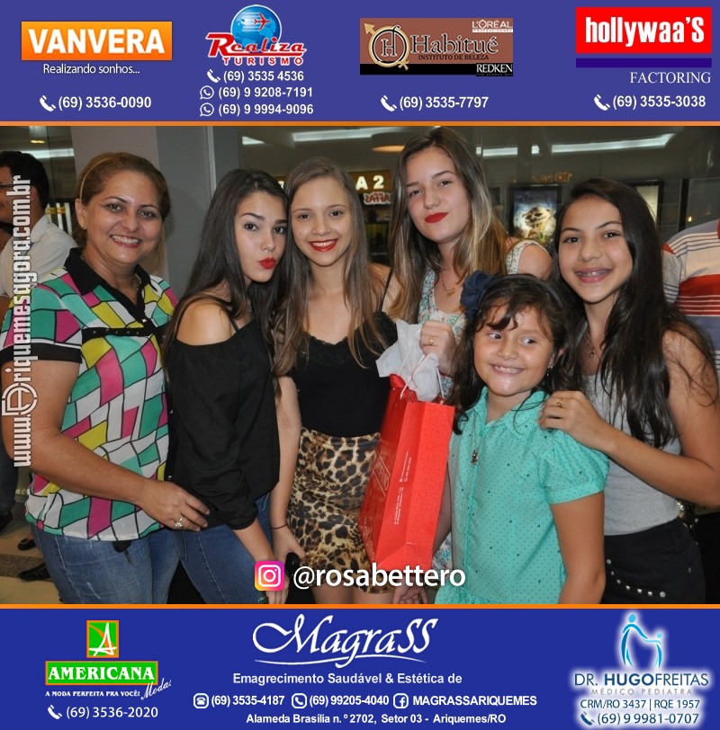 VAMOS LEMBRAR? Show com Angélica Kerr no IG Shopping em Ariquemes