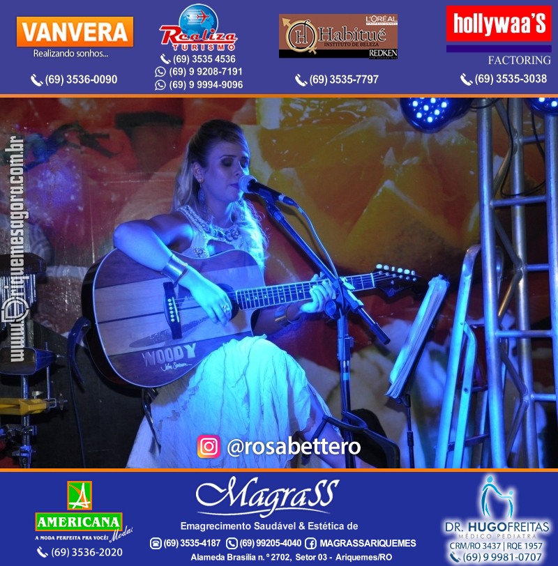 VAMOS LEMBRAR? Show com Angélica Kerr no IG Shopping em Ariquemes