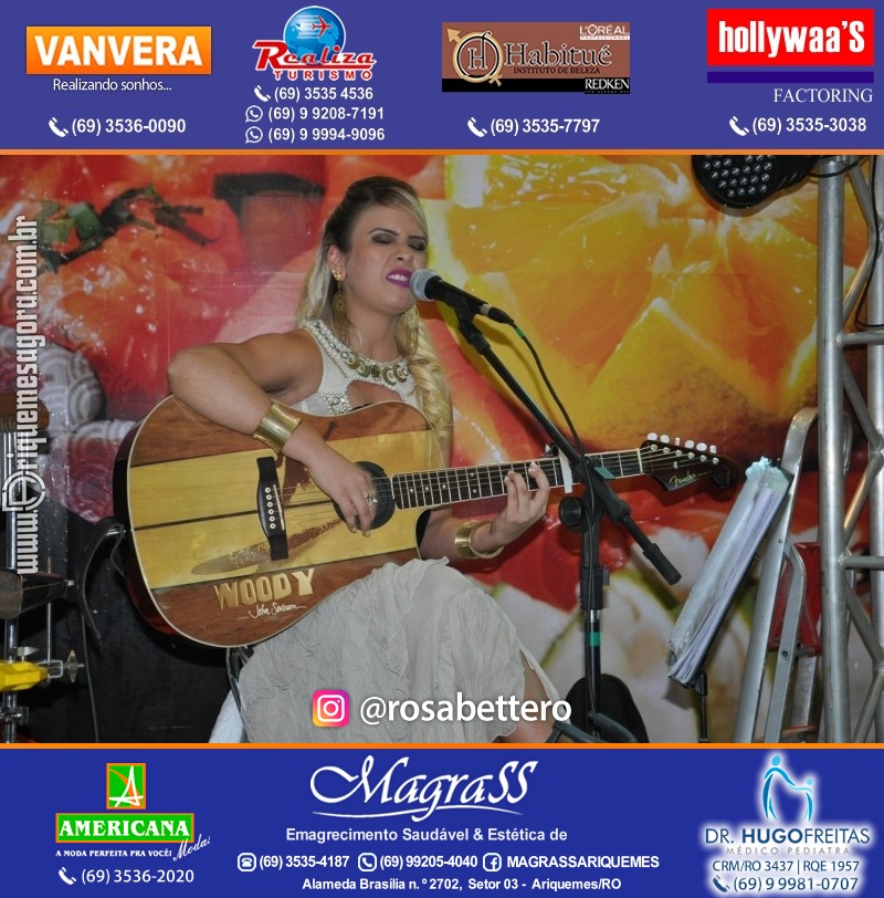 VAMOS LEMBRAR? Show com Angélica Kerr no IG Shopping em Ariquemes