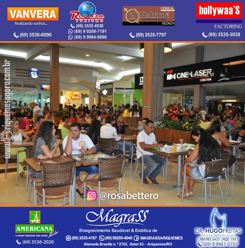VAMOS LEMBRAR? Show com Angélica Kerr no IG Shopping em Ariquemes