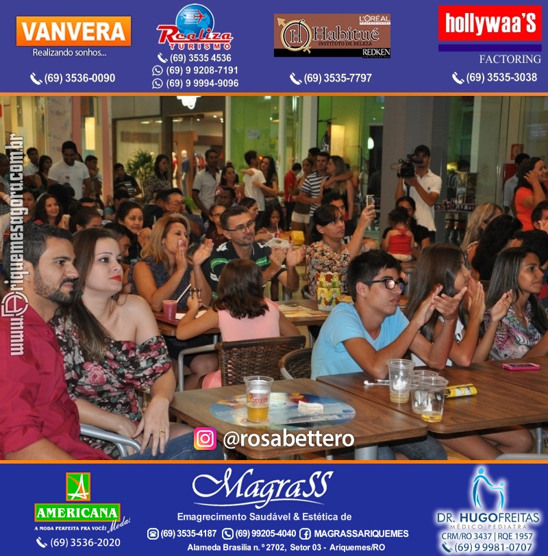 VAMOS LEMBRAR? Show com Angélica Kerr no IG Shopping em Ariquemes