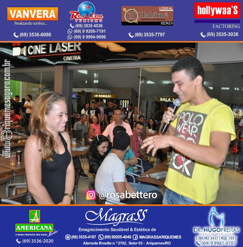 VAMOS LEMBRAR? Show com Angélica Kerr no IG Shopping em Ariquemes