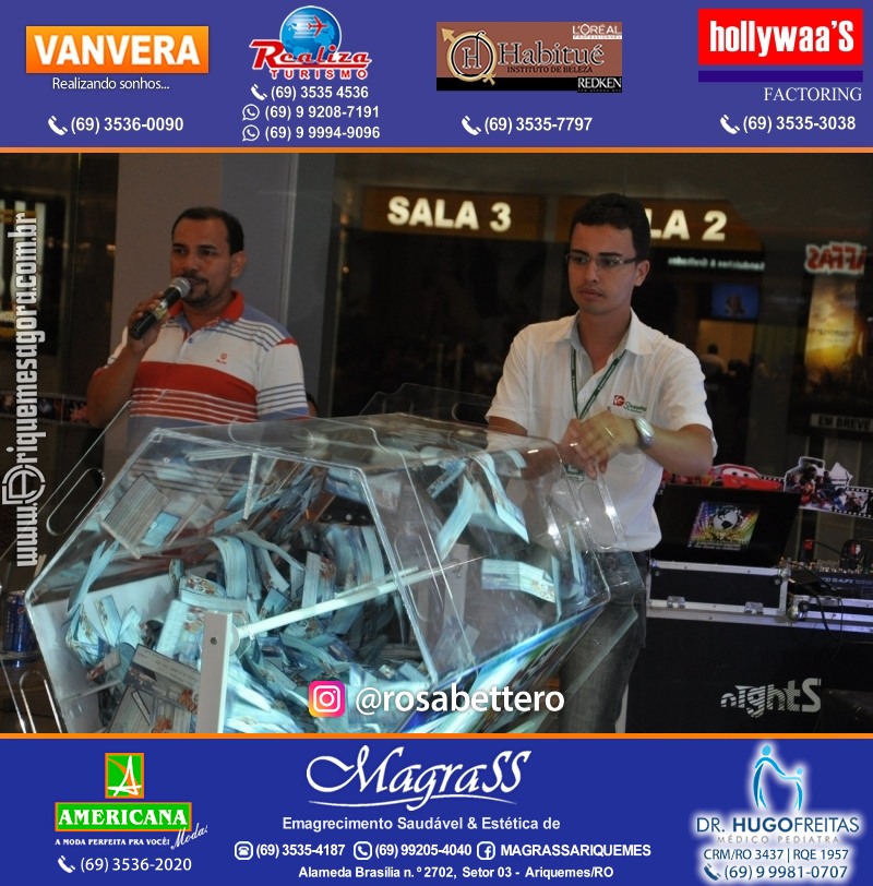 VAMOS LEMBRAR? Show com Angélica Kerr no IG Shopping em Ariquemes