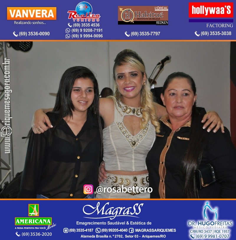 VAMOS LEMBRAR? Show com Angélica Kerr no IG Shopping em Ariquemes