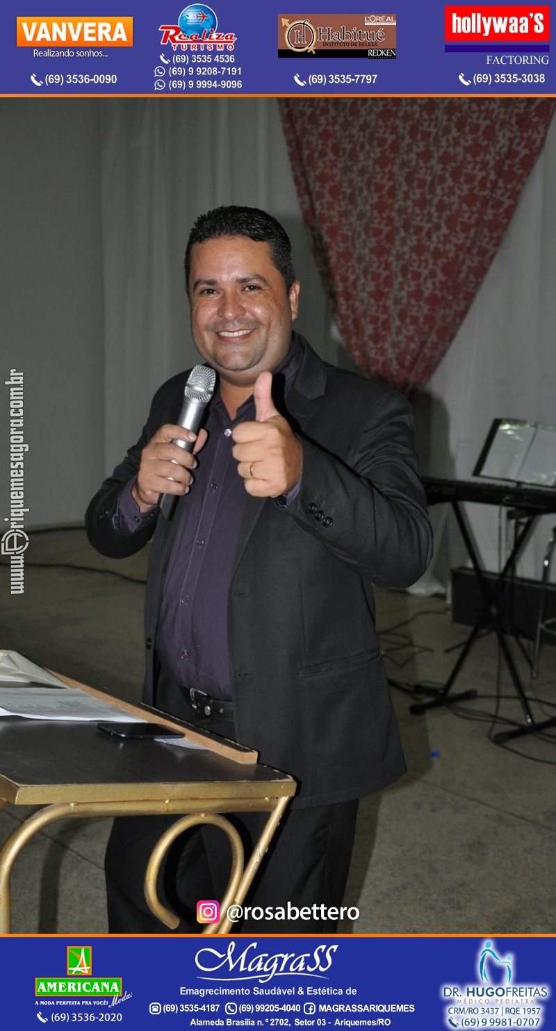 VAMOS LEMBRAR? Palestra com Pastor Cláudio Duarte em Ariquemes
