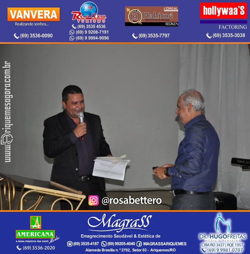 VAMOS LEMBRAR? Palestra com Pastor Cláudio Duarte em Ariquemes