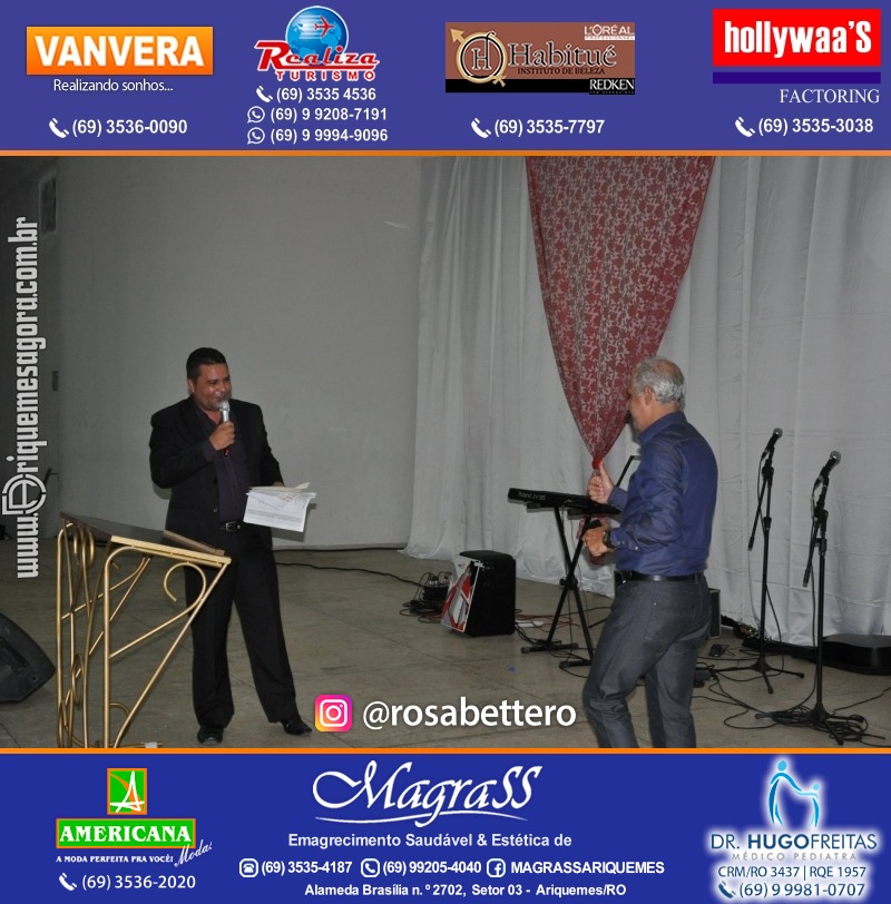 VAMOS LEMBRAR? Palestra com Pastor Cláudio Duarte em Ariquemes