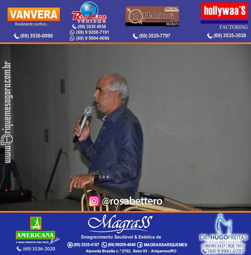 VAMOS LEMBRAR? Palestra com Pastor Cláudio Duarte em Ariquemes