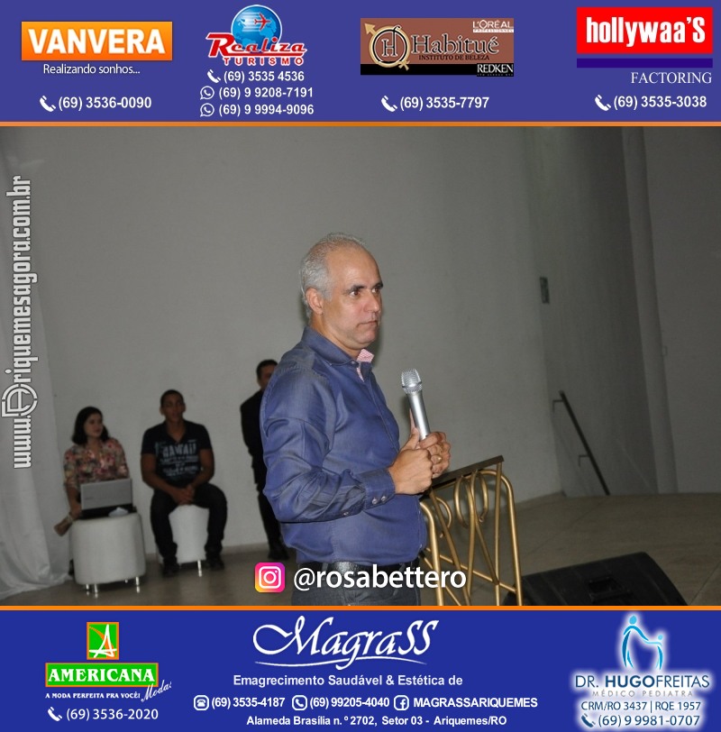 VAMOS LEMBRAR? Palestra com Pastor Cláudio Duarte em Ariquemes