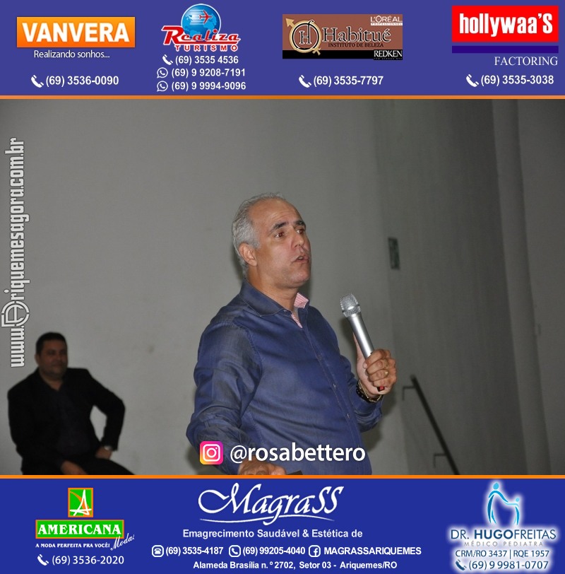 VAMOS LEMBRAR? Palestra com Pastor Cláudio Duarte em Ariquemes