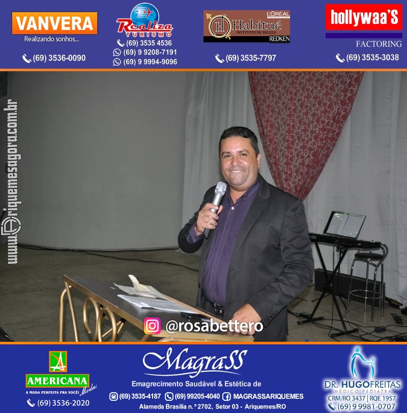 VAMOS LEMBRAR? Palestra com Pastor Cláudio Duarte em Ariquemes