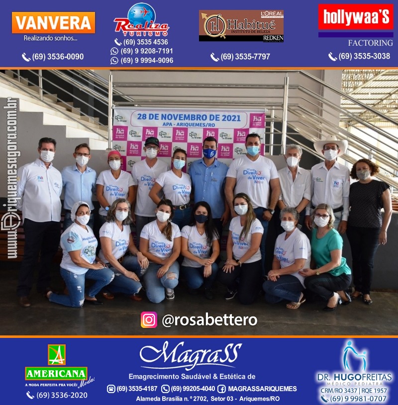 Lançamento 13º Leilão Direito de Viver com Café da Manhã em Ariquemes Rondônia