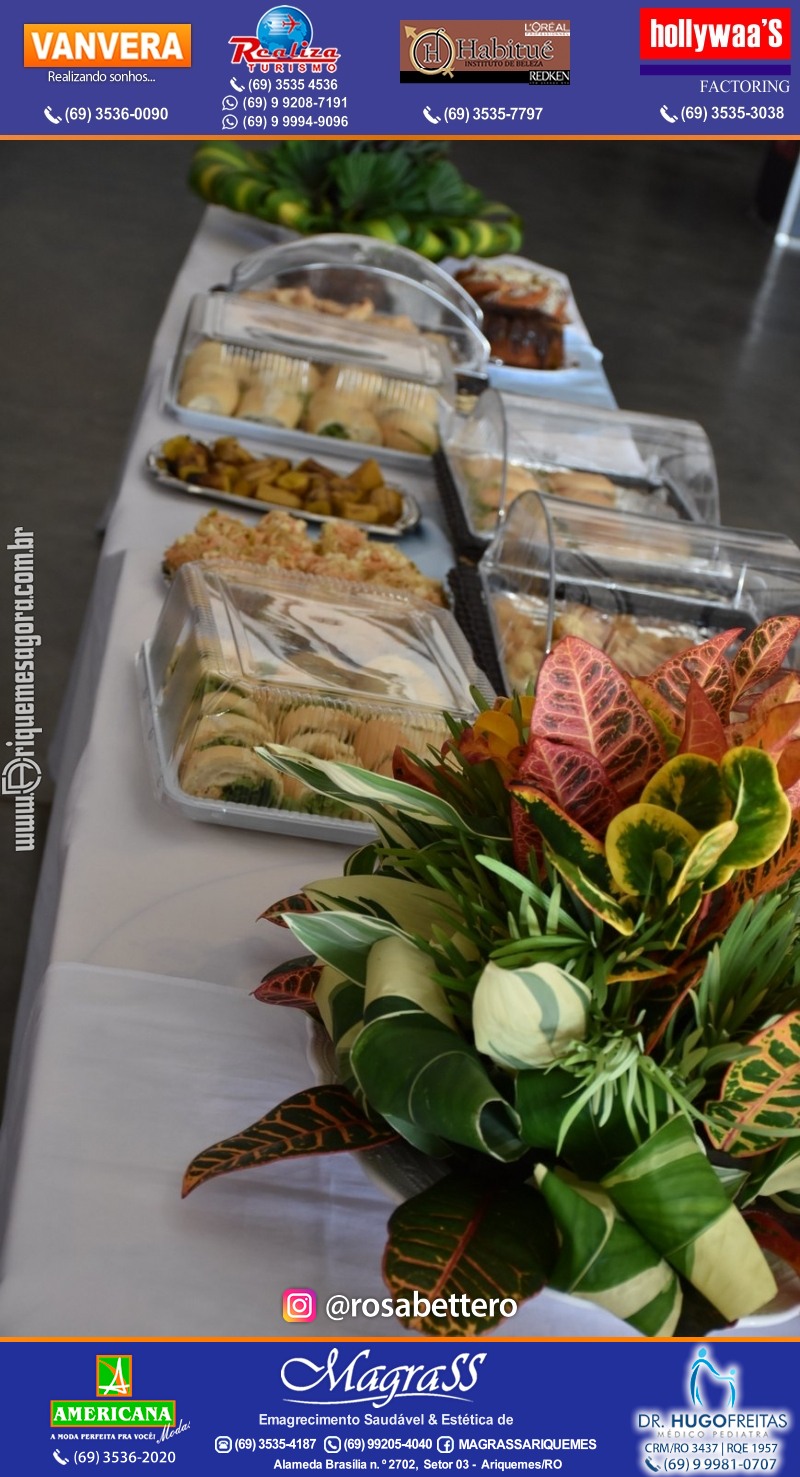 Lançamento 13º Leilão Direito de Viver com Café da Manhã em Ariquemes Rondônia