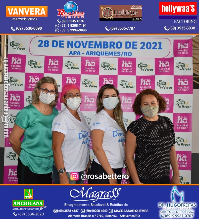 Lançamento 13º Leilão Direito de Viver com Café da Manhã em Ariquemes Rondônia