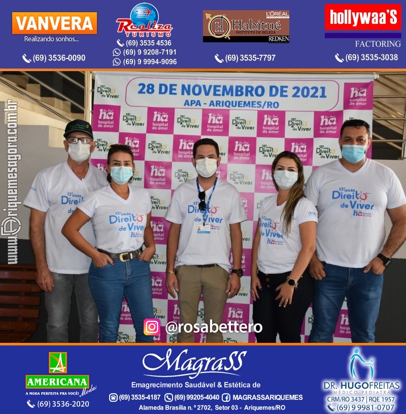 Lançamento 13º Leilão Direito de Viver com Café da Manhã em Ariquemes Rondônia