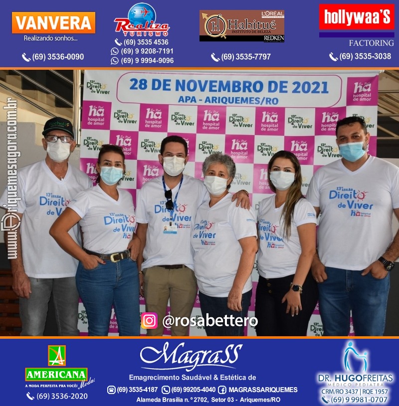 Lançamento 13º Leilão Direito de Viver com Café da Manhã em Ariquemes Rondônia