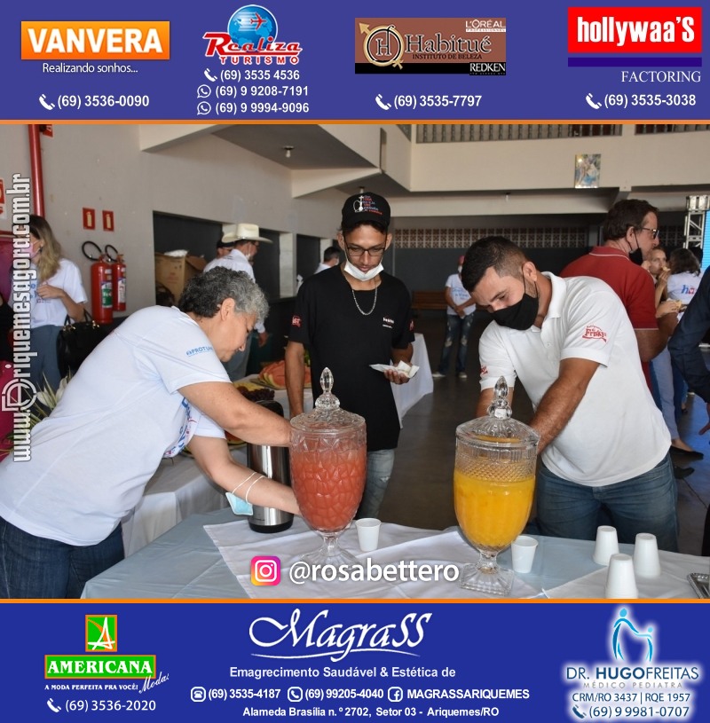Lançamento 13º Leilão Direito de Viver com Café da Manhã em Ariquemes Rondônia