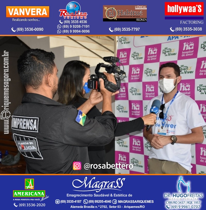 Lançamento 13º Leilão Direito de Viver com Café da Manhã em Ariquemes Rondônia