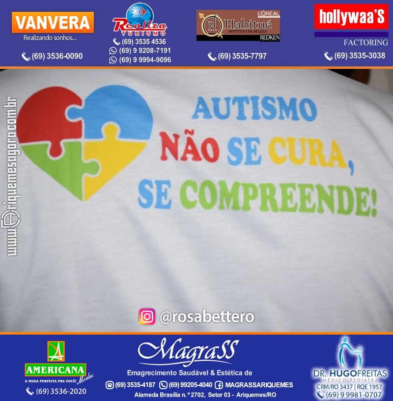 8º LEILÃO VIRTUAL AZUL da AMAAR Associação de Mães de Autistas de Ariquemes na APA