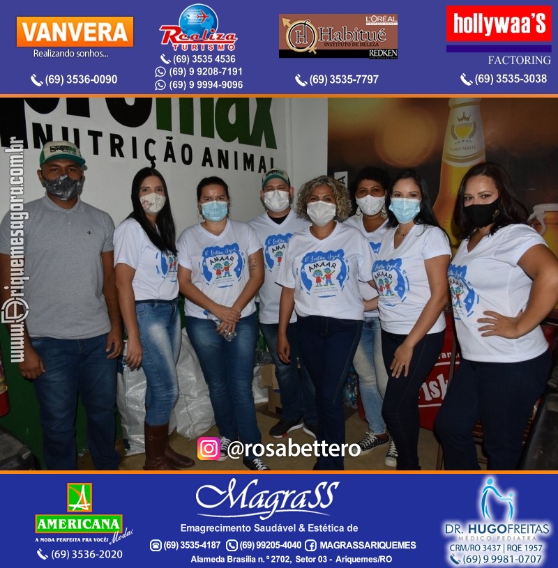 8º LEILÃO VIRTUAL AZUL da AMAAR Associação de Mães de Autistas de Ariquemes na APA