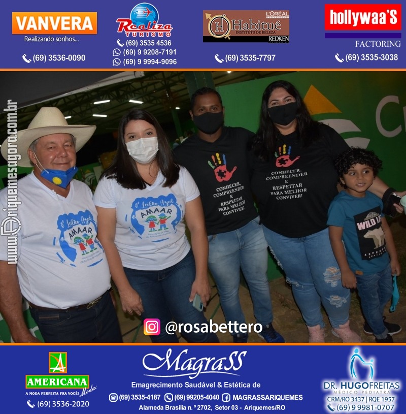 8º LEILÃO VIRTUAL AZUL da AMAAR Associação de Mães de Autistas de Ariquemes na APA