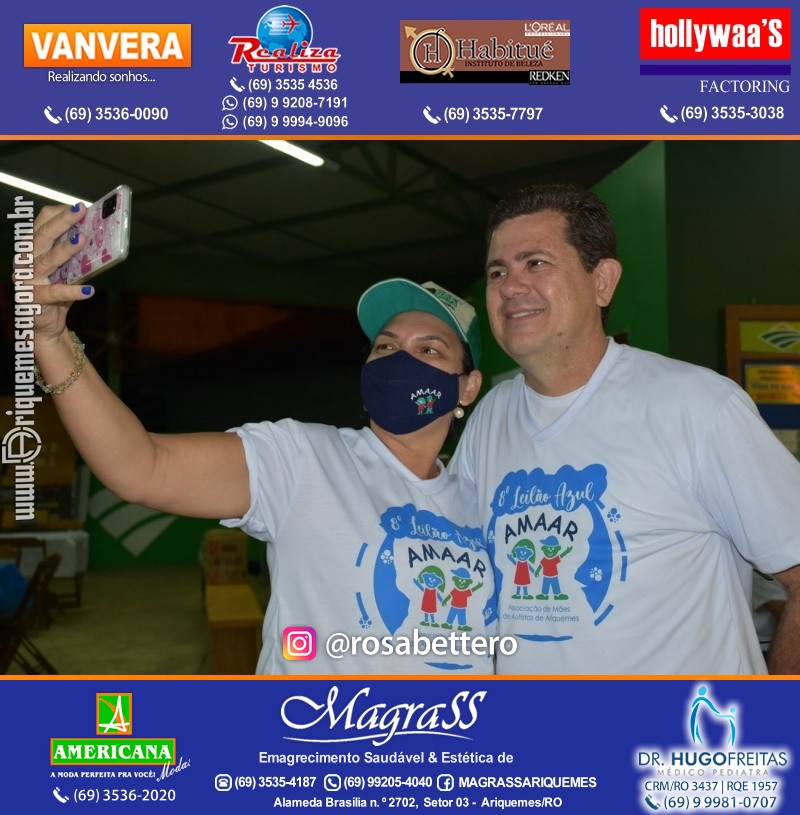 8º LEILÃO VIRTUAL AZUL da AMAAR Associação de Mães de Autistas de Ariquemes na APA