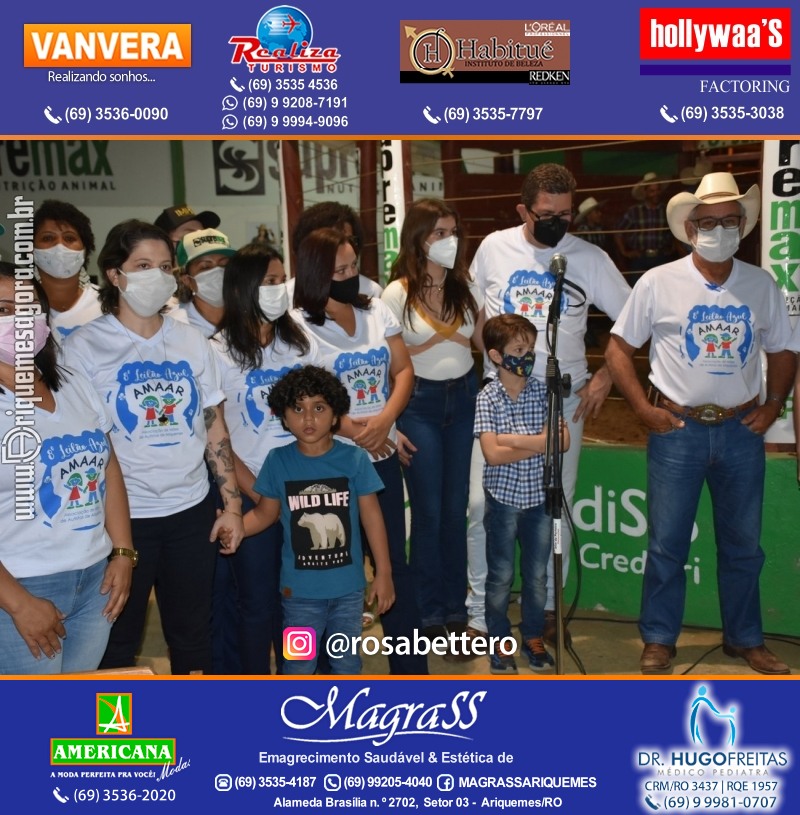 8º LEILÃO VIRTUAL AZUL da AMAAR Associação de Mães de Autistas de Ariquemes na APA