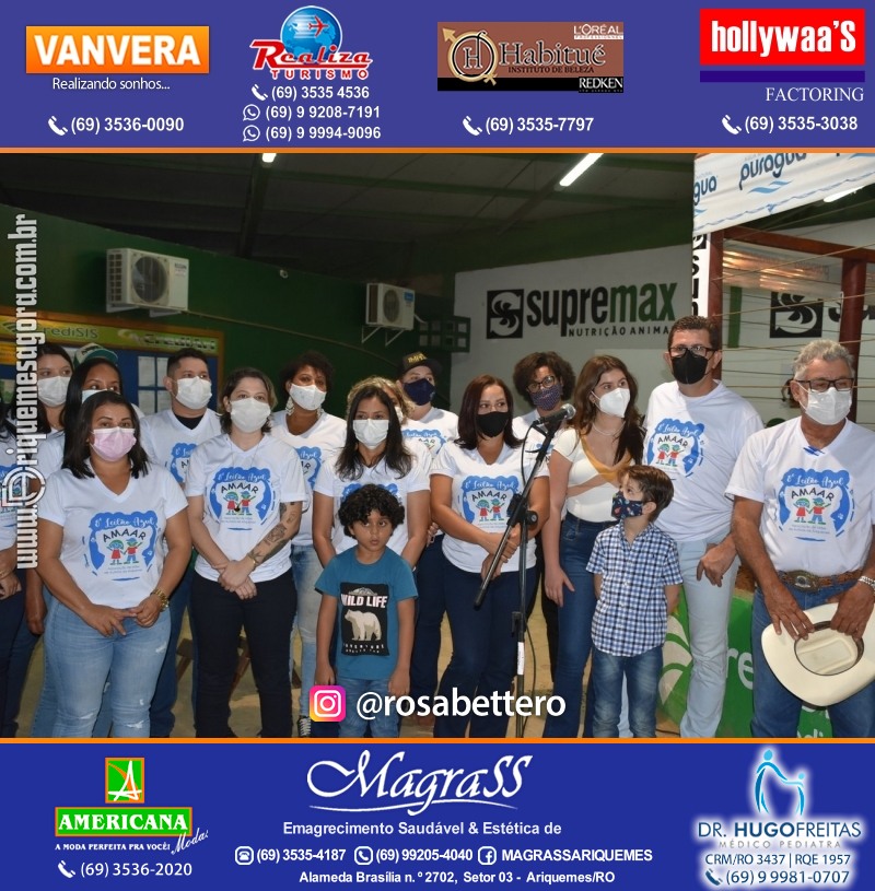 8º LEILÃO VIRTUAL AZUL da AMAAR Associação de Mães de Autistas de Ariquemes na APA