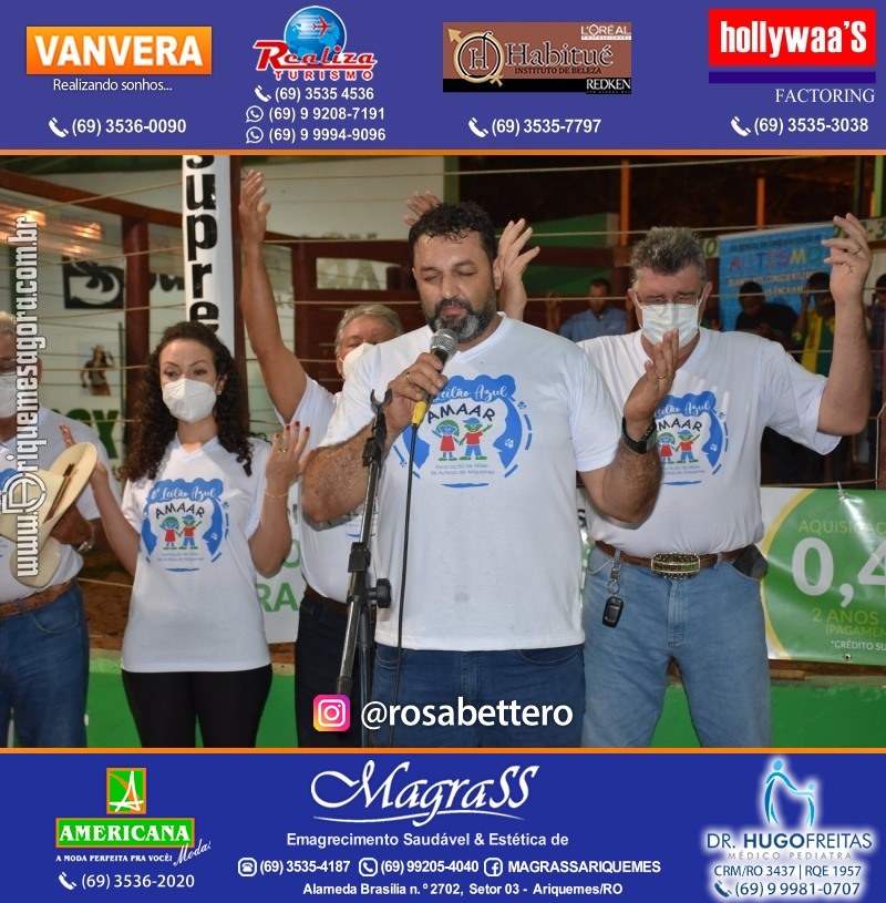 8º LEILÃO VIRTUAL AZUL da AMAAR Associação de Mães de Autistas de Ariquemes na APA
