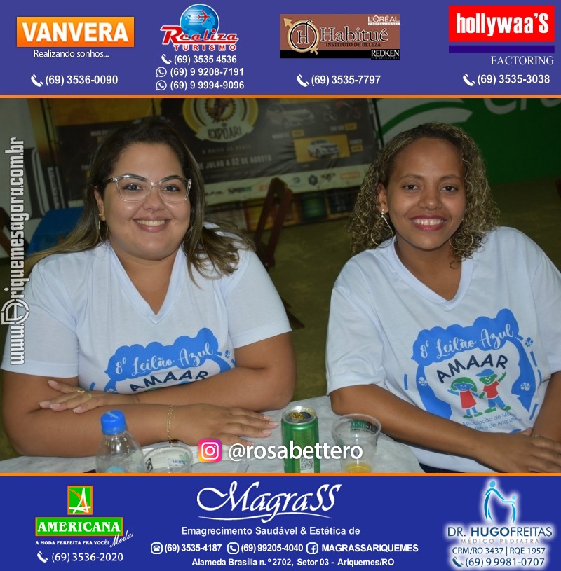 8º LEILÃO VIRTUAL AZUL da AMAAR Associação de Mães de Autistas de Ariquemes na APA
