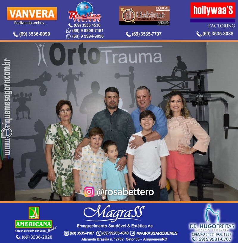 Reinauguração Ortotrauma Fisioterapia NOVO ENDEREÇO - Rua Cacaueiro (5ª Rua) St 01 nº 1656 em Ariquemes-RO