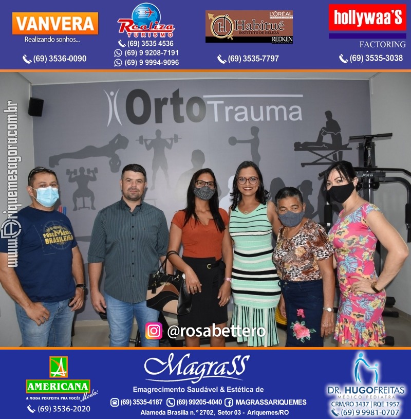 Reinauguração Ortotrauma Fisioterapia NOVO ENDEREÇO - Rua Cacaueiro (5ª Rua) St 01 nº 1656 em Ariquemes-RO