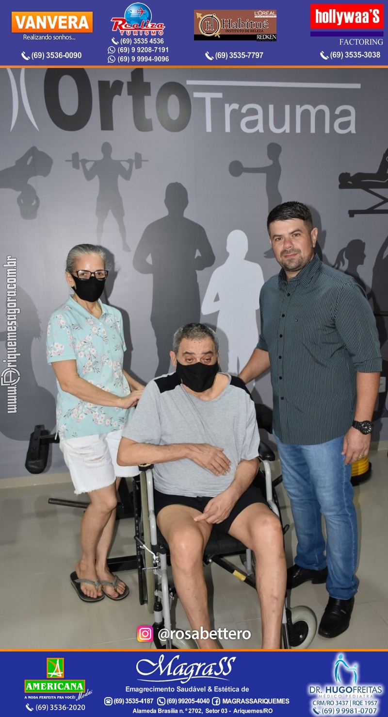 Reinauguração Ortotrauma Fisioterapia NOVO ENDEREÇO - Rua Cacaueiro (5ª Rua) St 01 nº 1656 em Ariquemes-RO