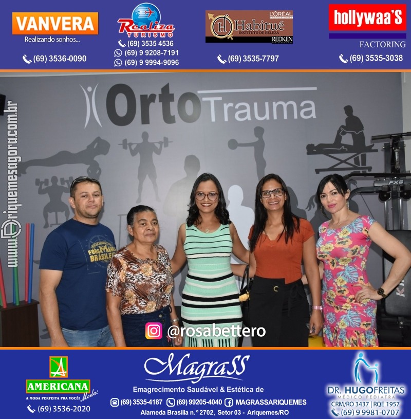 Reinauguração Ortotrauma Fisioterapia NOVO ENDEREÇO - Rua Cacaueiro (5ª Rua) St 01 nº 1656 em Ariquemes-RO