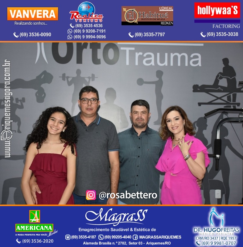 Reinauguração Ortotrauma Fisioterapia NOVO ENDEREÇO - Rua Cacaueiro (5ª Rua) St 01 nº 1656 em Ariquemes-RO