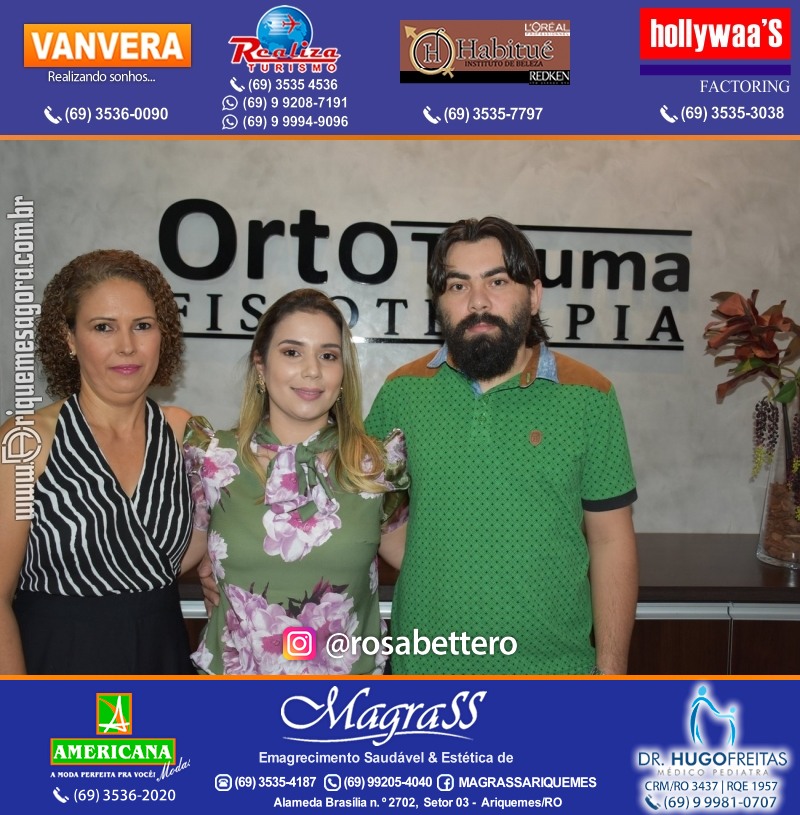 Reinauguração Ortotrauma Fisioterapia NOVO ENDEREÇO - Rua Cacaueiro (5ª Rua) St 01 nº 1656 em Ariquemes-RO
